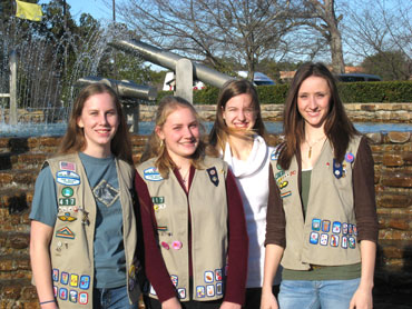 Girl Scouts Gold Award achievers