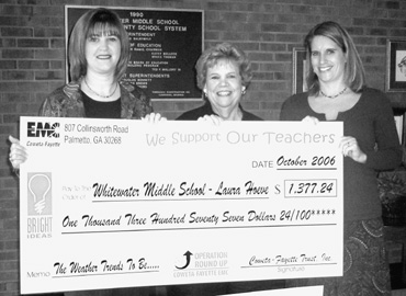Whitewater Middle School recipient of two "Bright Ideas" grants