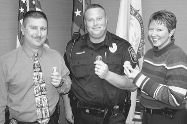 Fayetteville officers awarded ‘challenge coins’