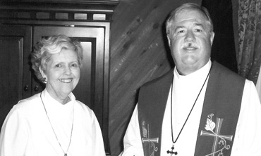 Dr. Judy Massey and Fr. Paul Massey