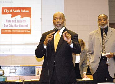 Residents get latest update on city status for South Fulton