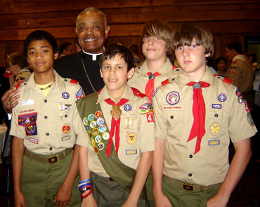 Boy Scouts earn religious award