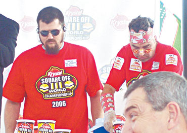 Competitive eaters, McNeil