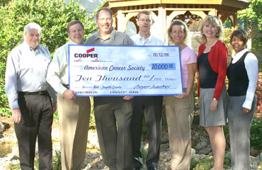 Cooper Industries donates to Cattle Barons' Ball
