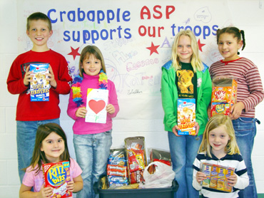 Crabapple After School Program helps troops