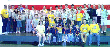 Cub Scouts, Boy Scouts 172 visit USS Yorktown