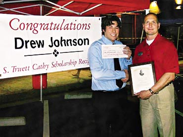 Johnson wins national scholarship