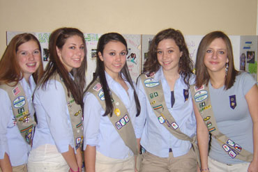 Girl Scouts earn Silver Award