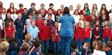 Huddleston Elementary chorus