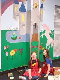 Girl Scouts Gold, mural 1