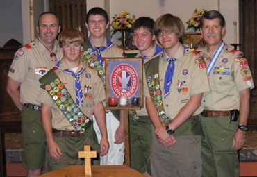 Four locals earn Scouting’s highest honor