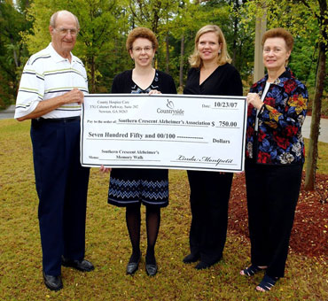 Countryside Hospice supports Alzheimer’s Association