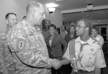 Dorsey earns Eagle Scout rank