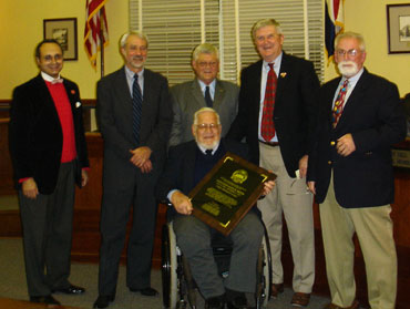 Brewer honored by Fayetteville City Council