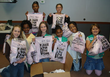 Girl Scouts lend support to cancer survivors network