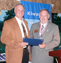 New Kiwanis Club gets charter