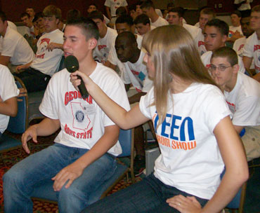 Local teen participates in panel show