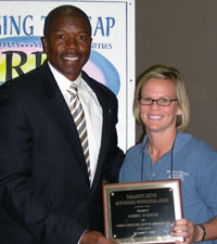 Parrish named Therapeutic Professional of the Year