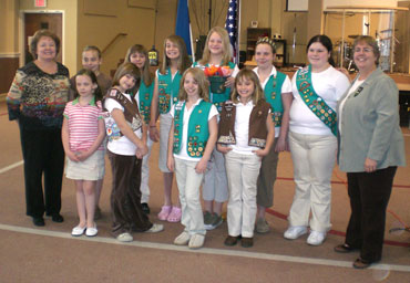 Girl Scouts earn new medal
