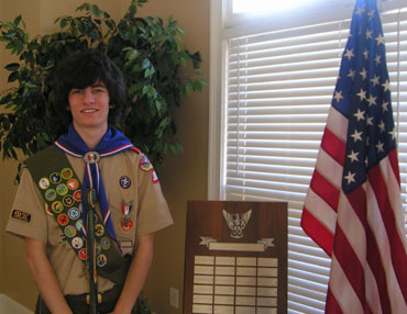 Turk earns Eagle Scout rank