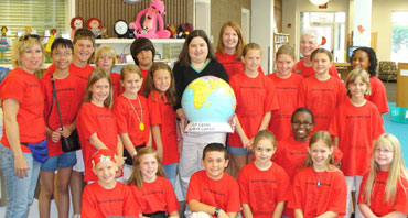 Oak Grove donates globe to PTC library