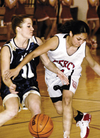 OLM vs. Landmark girls basketball