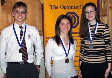 Optimist Club essay winners