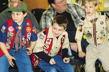 Pinewood Derby racers