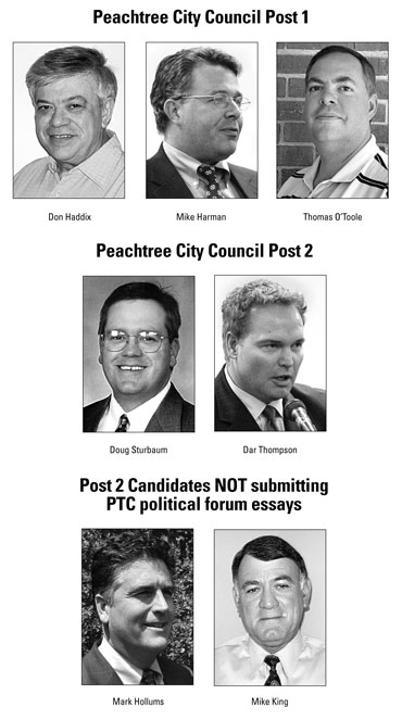 Peachtree City Council Post