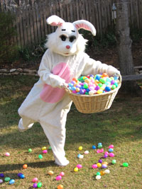 PTC Optimist Club Easter bunny