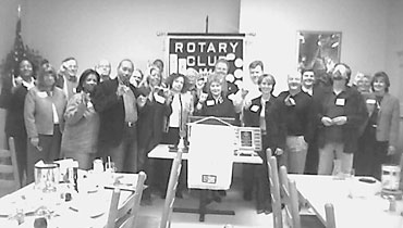 Rotary’s Purple Fingers for PolioPlus