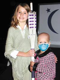 Carrying the torch in Relay for Life