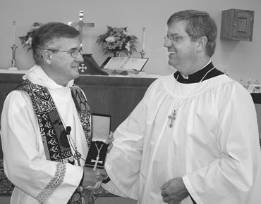 Bishop honored at All Saints