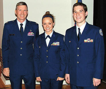 Students Receive Air Force Scholarships