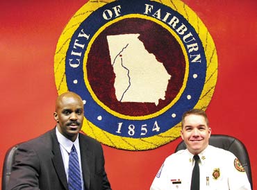 Fairburn introduces new asst. fire chief