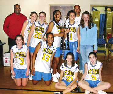 St. Paul Lutheran girls basketball