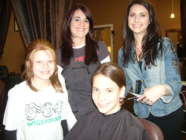 Wigs for Kids second cut-a-thon