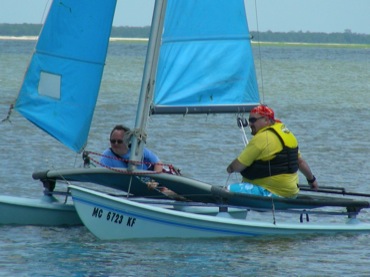 Buddy Croft sailing