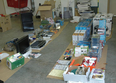 Two Florida men caught with load of stolen goods