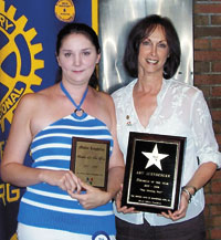 Rotarians honored