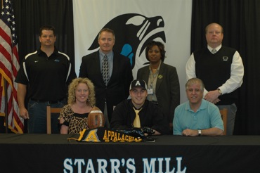 Starr's Mill's Sam Martin signs with Appalachian State