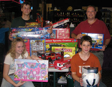 Bennett’s Mill Band brings in Toys for Tots