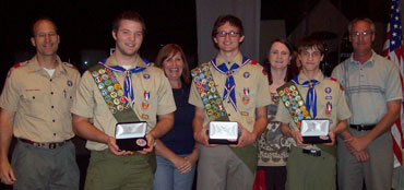 Scout Troop 74 earns Eagle award