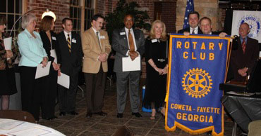 Coweta-Fayette Rotary Club gets charter
