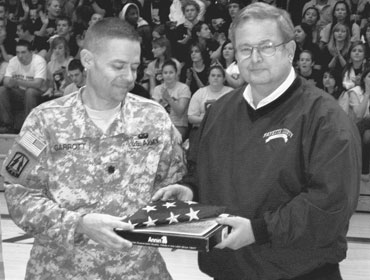Fayette County High receives special flag