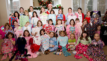 Local Girl Scouts donate pajamas to Gracie’s Closet