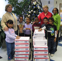 Hood Avenue students sends Christmas cheer to troops in Iraq