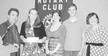 McIntosh High School Interact Club donates to Polio Plus
