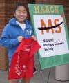 Fayette middle school students walk for MS