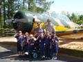 Tiger Scouts visit Dixie Wing Museum